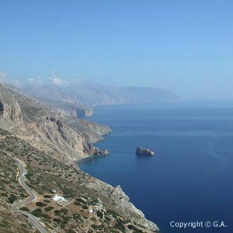 Amorgos island in Cyclades - Greece. Hotels, beaches monuments, resorts, museums, bars, restaurants,...