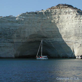 Milos island, Cyclades, Greece